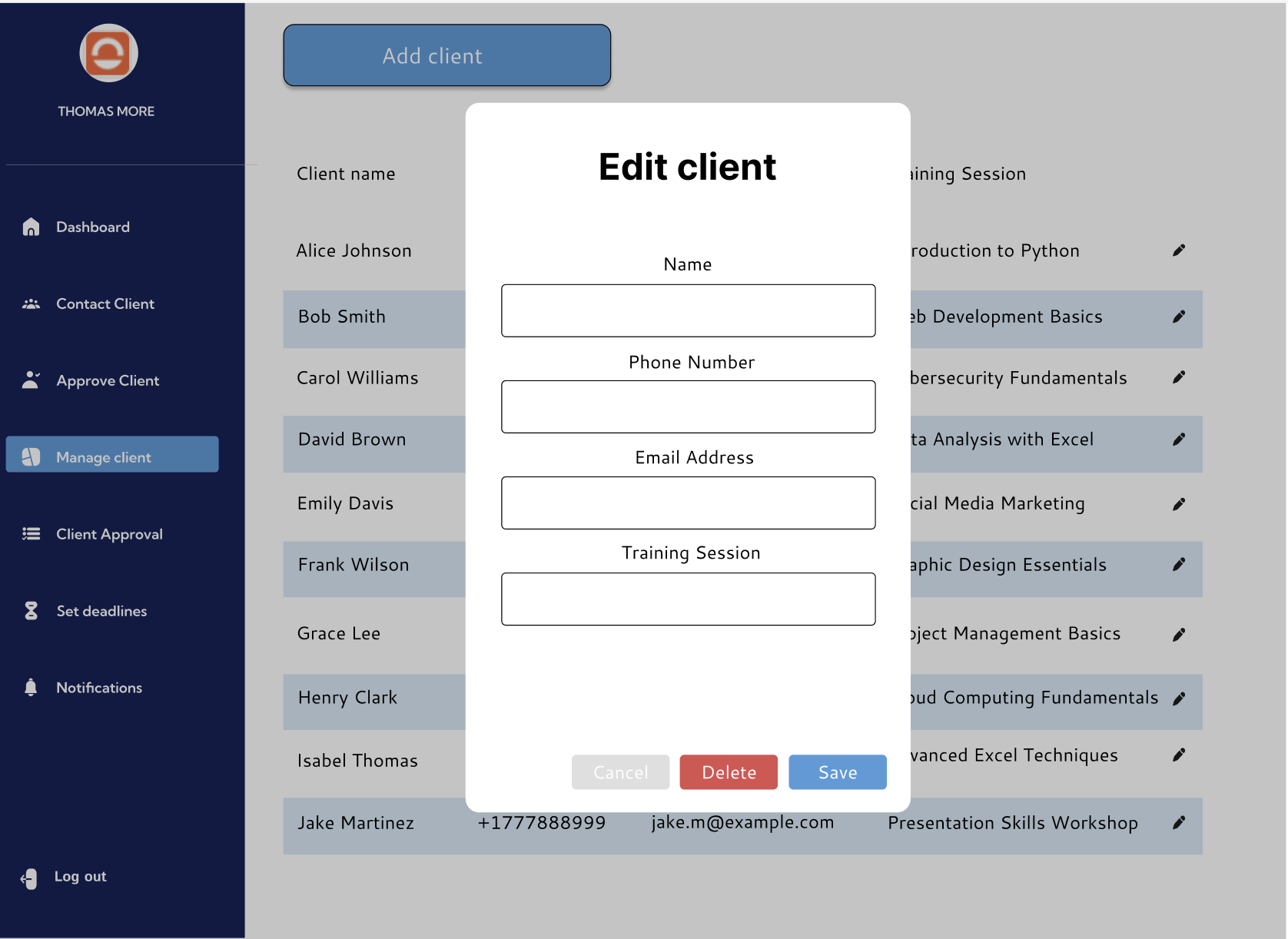SKIL2 prototype second screenshot